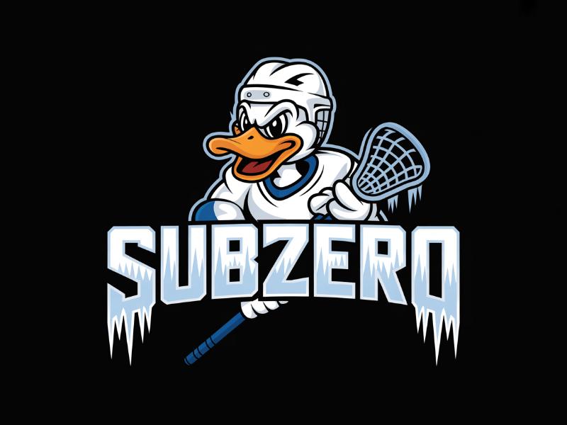 Lacrosse Team Logo logo design by XenaArt