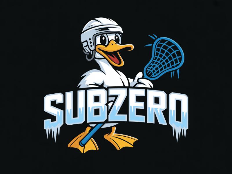 Lacrosse Team Logo logo design by XenaArt