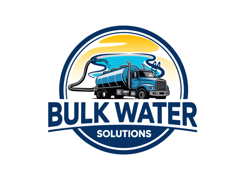 Bulk Water Solutions logo design by maze