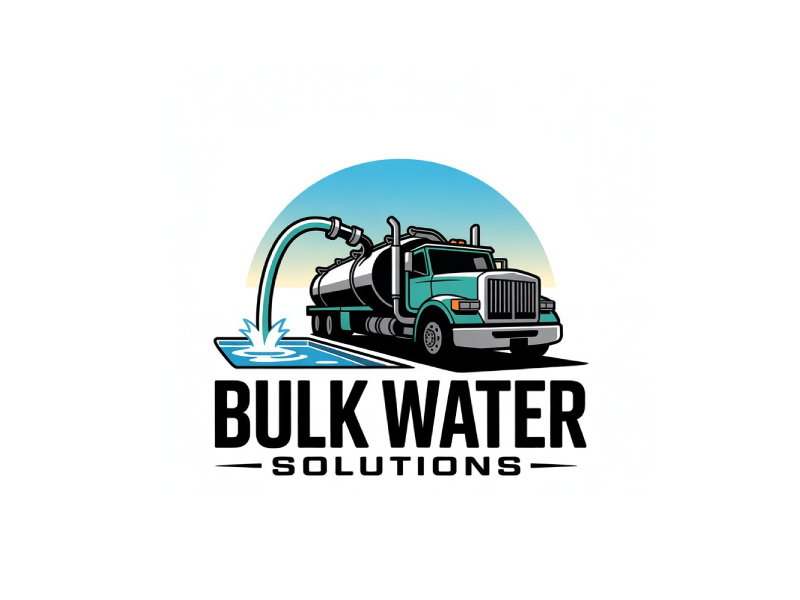 Bulk Water Solutions logo design by Poki