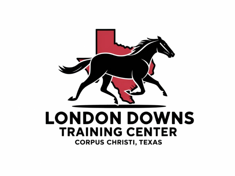 London Downs Training Center logo design by Marena