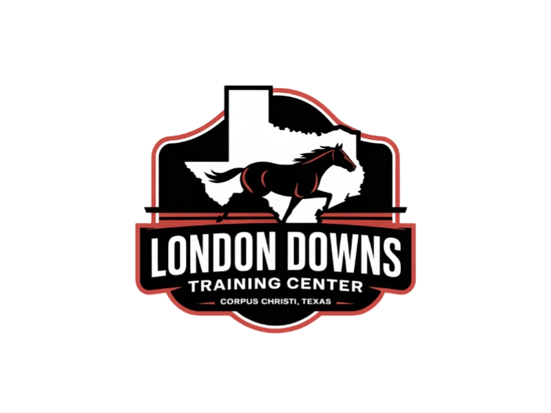 London Downs Training Center logo design by iffikhan