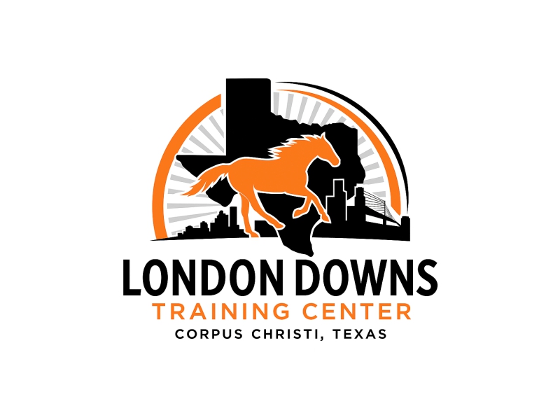 London Downs Training Center logo design by Ariza Mauliza