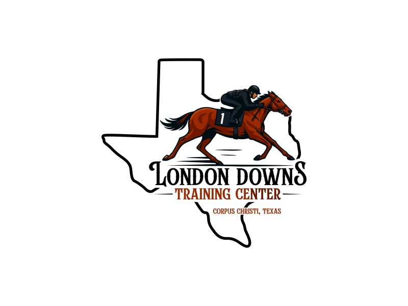 London Downs Training Center logo design by brandshark