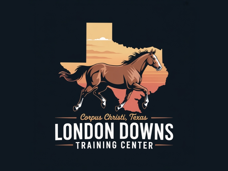 London Downs Training Center logo design by Michael Luutu