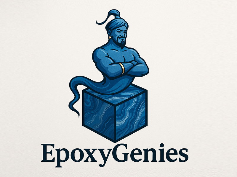 EpoxyGenies logo design by Kanenas