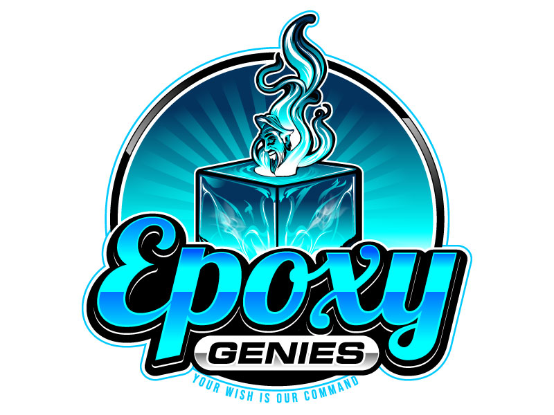 EpoxyGenies logo design by LogoQueen