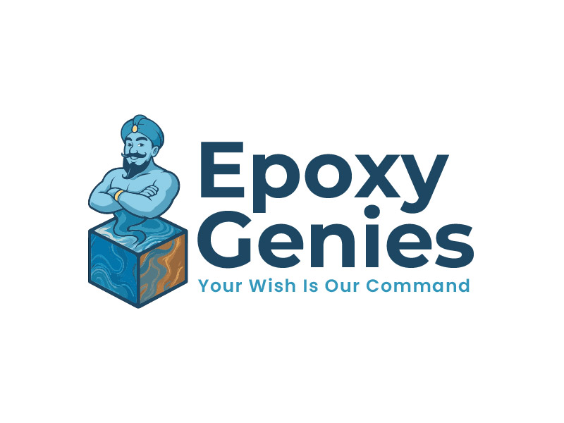 EpoxyGenies logo design by M Fariid
