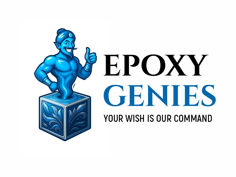 EpoxyGenies logo design by Girly