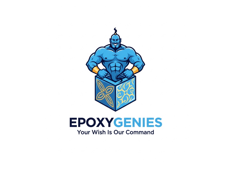 EpoxyGenies logo design by rahimtampubolon