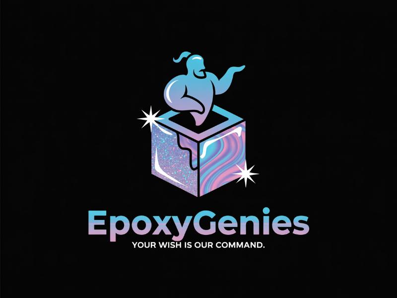 EpoxyGenies logo design by Ayamas