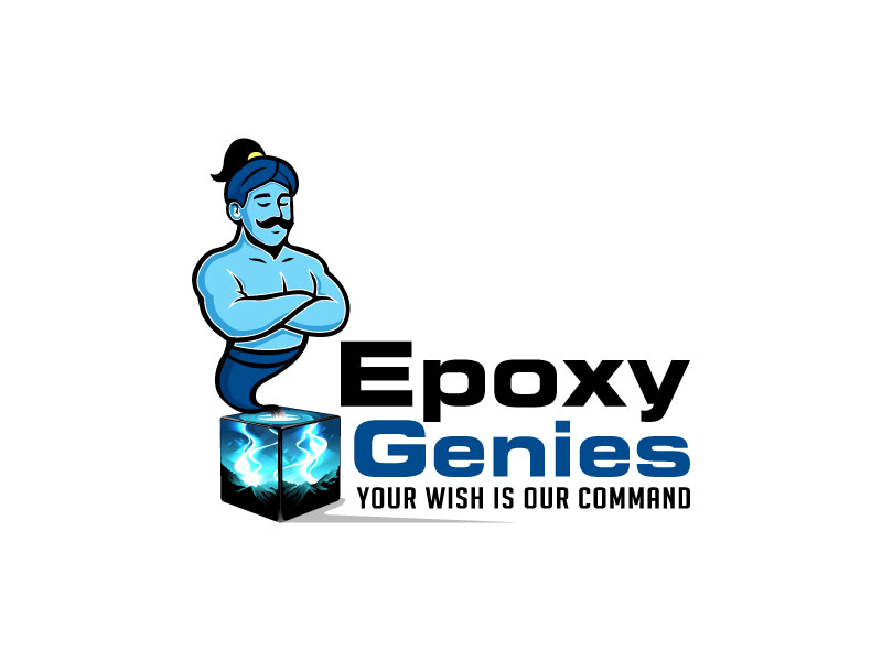 EpoxyGenies logo design by subrata