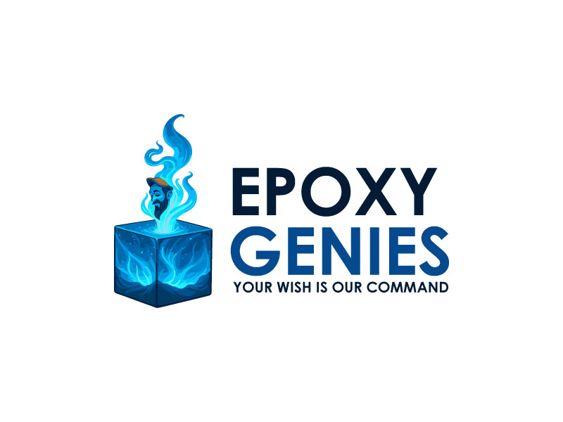 EpoxyGenies logo design by Ebad uddin