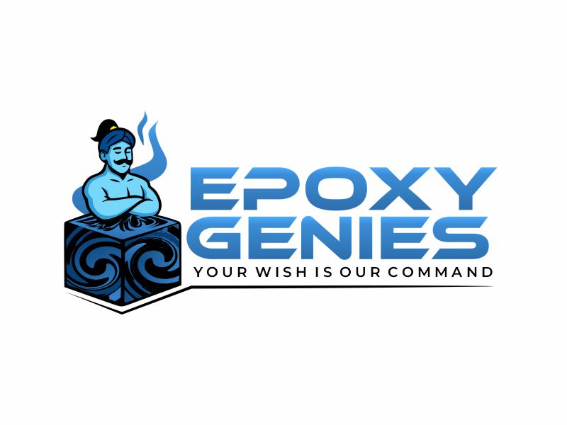 EpoxyGenies logo design by ATTACK