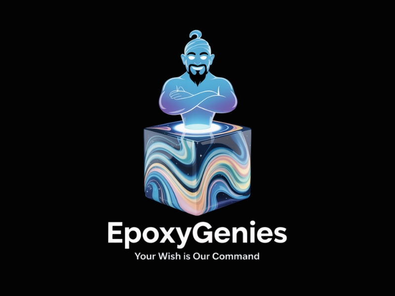 EpoxyGenies logo design by Michael Luutu