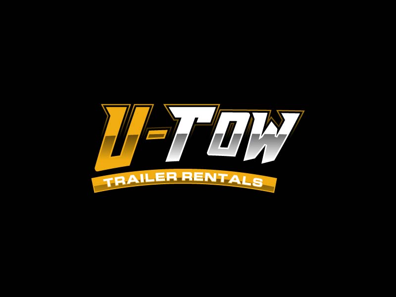U-Tow Trailer Rentals logo design by Bright Ritchil