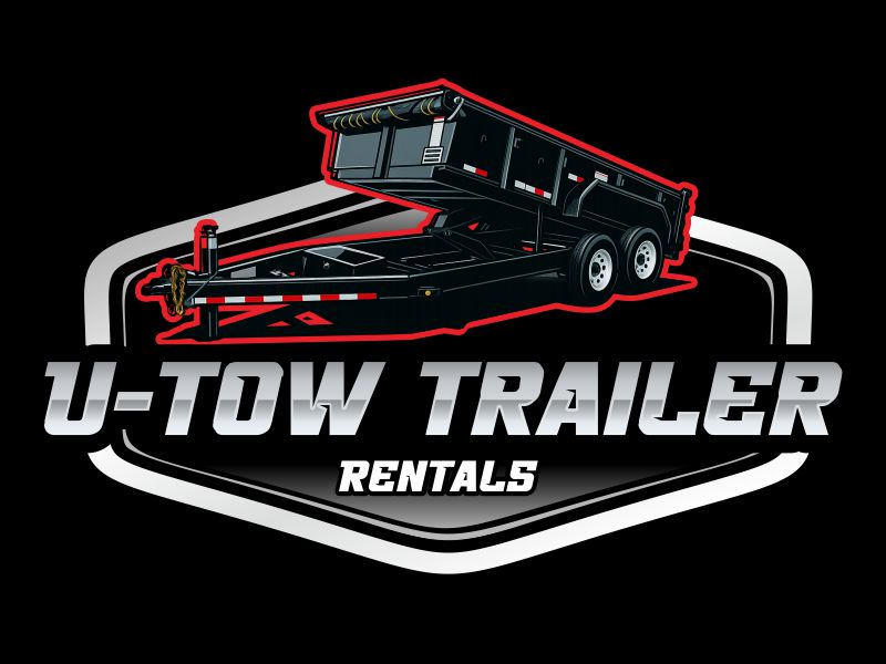 U-Tow Trailer Rentals logo design by giphone