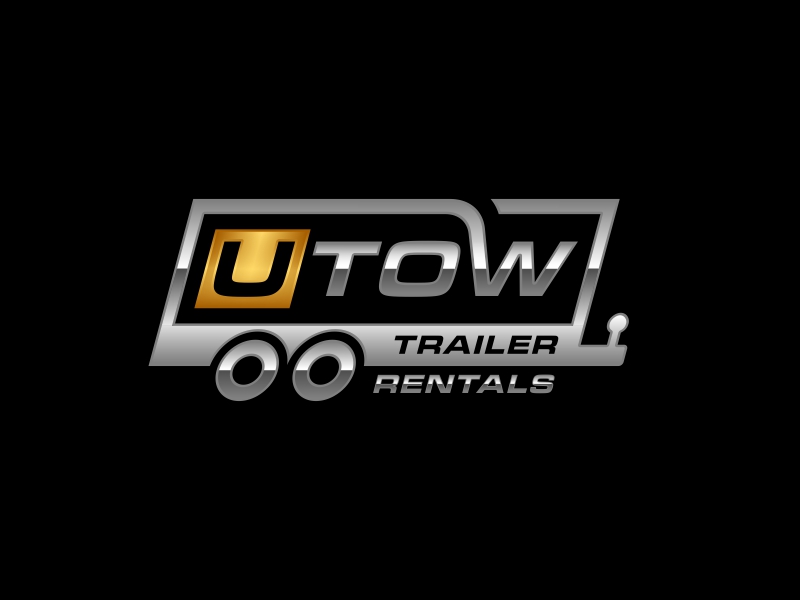 U-Tow Trailer Rentals logo design by Ariza Mauliza
