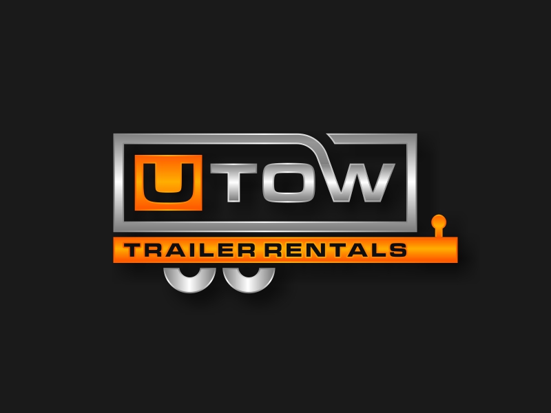 U-Tow Trailer Rentals logo design by Ariza Mauliza