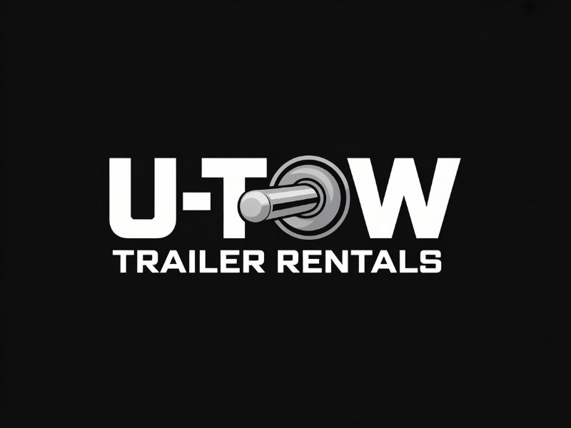 U-Tow Trailer Rentals logo design by Hadisk