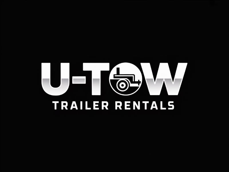 U-Tow Trailer Rentals logo design by Lordede