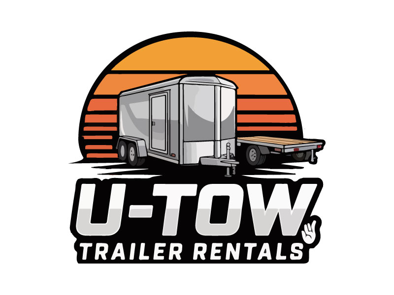 U-Tow Trailer Rentals logo design by Rahul Biswas