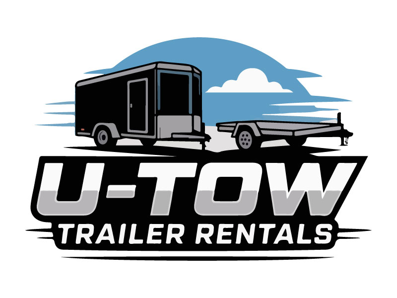 U-Tow Trailer Rentals logo design by Rahul Biswas