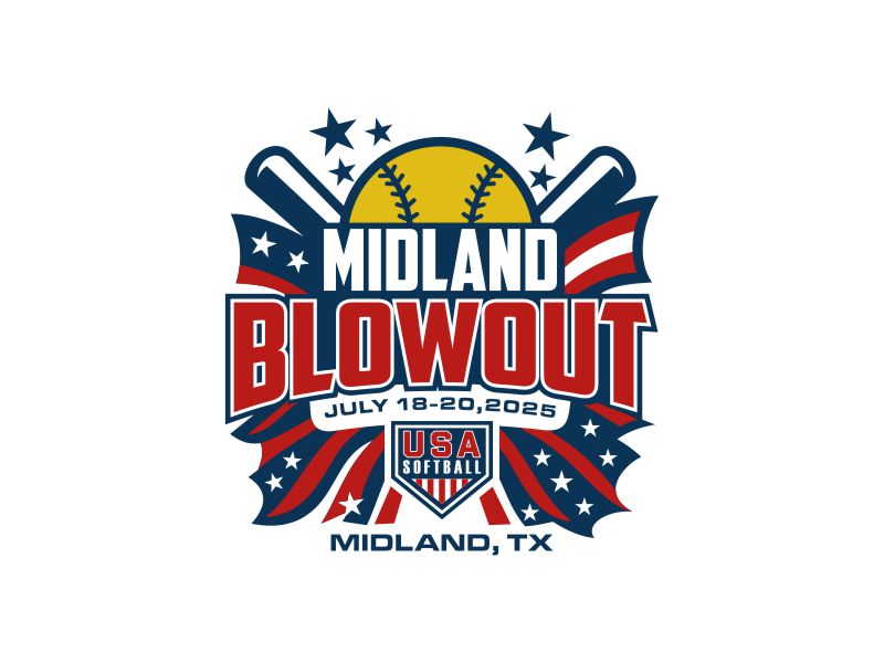 Midland Blowout logo design by blessings