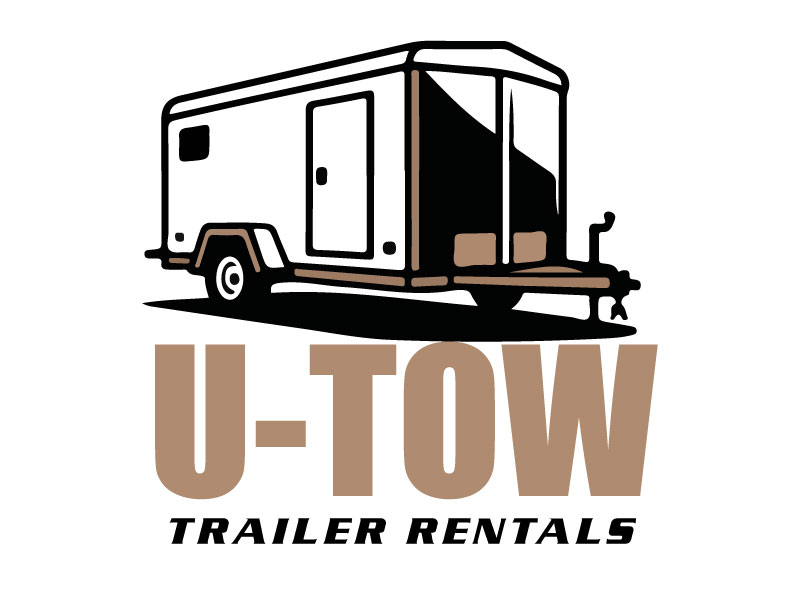 U-Tow Trailer Rentals logo design by Bibek Nag