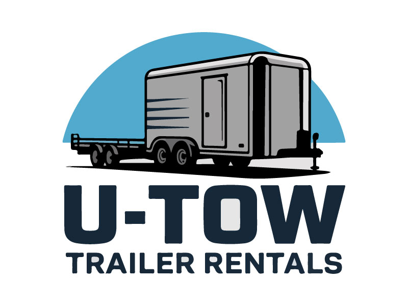U-Tow Trailer Rentals logo design by Suvendu