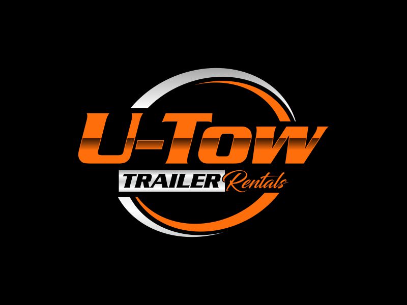 U-Tow Trailer Rentals logo design by luckyprasetyo