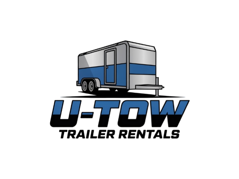 U-Tow Trailer Rentals logo design by iffikhan