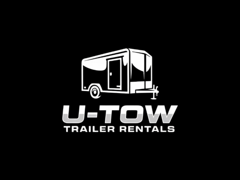 U-Tow Trailer Rentals logo design by iffikhan