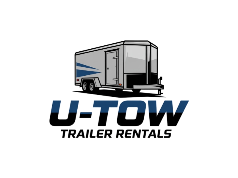 U-Tow Trailer Rentals logo design by iffikhan