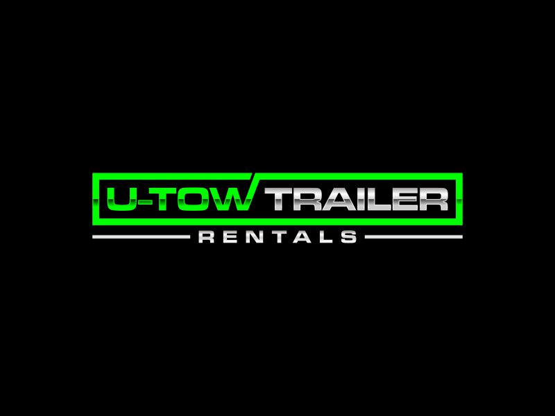 U-Tow Trailer Rentals logo design by luckyprasetyo