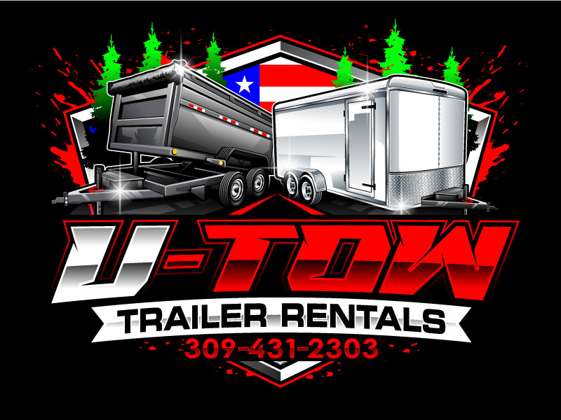 U-Tow Trailer Rentals logo design by USDOT