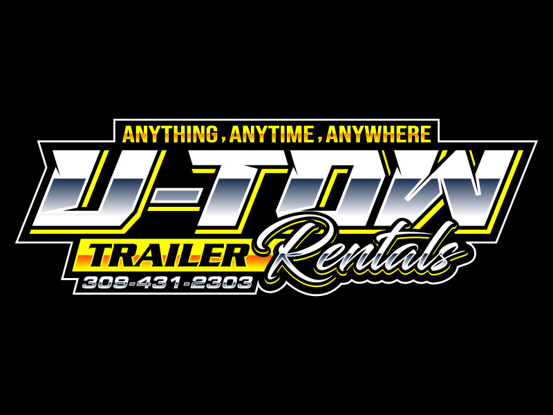 U-Tow Trailer Rentals logo design by LogoQueen
