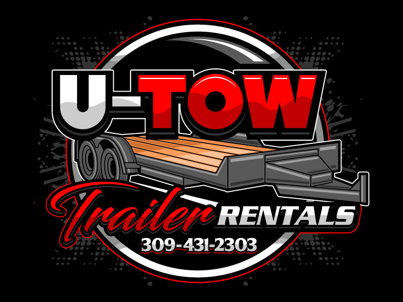 U-Tow Trailer Rentals logo design by LogoQueen