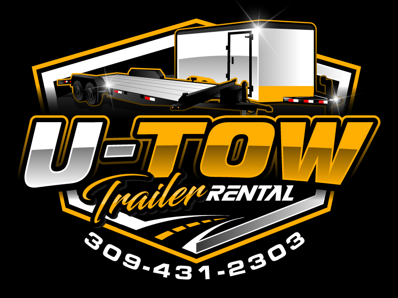 U-Tow Trailer Rentals logo design by jaize