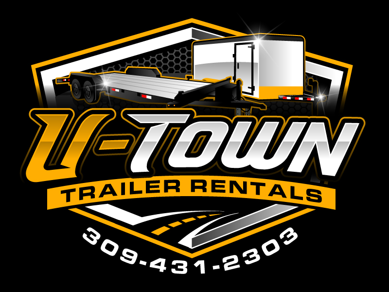 U-Tow Trailer Rentals logo design by jaize