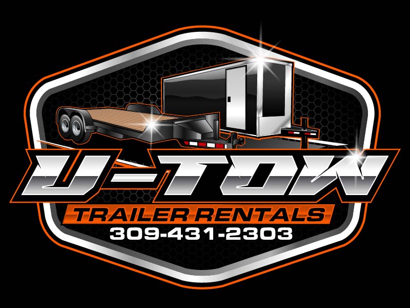 U-Tow Trailer Rentals logo design by axel182