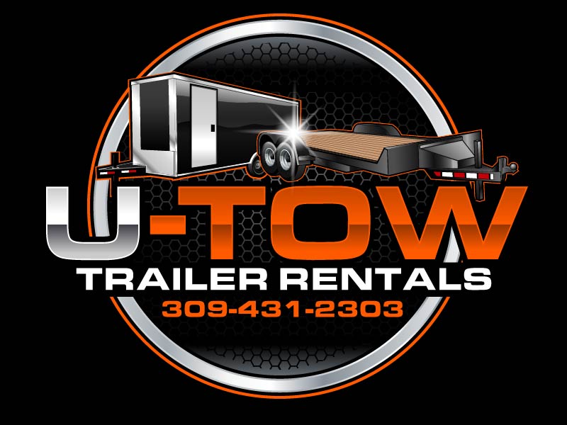 U-Tow Trailer Rentals logo design by axel182