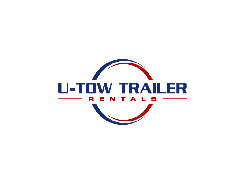 U-Tow Trailer Rentals logo design by Creativeminds