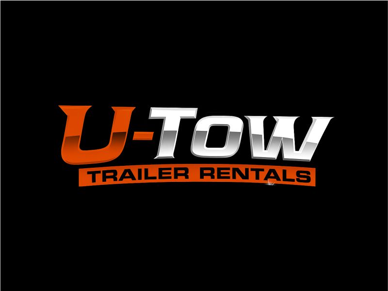 U-Tow Trailer Rentals logo design by Girly
