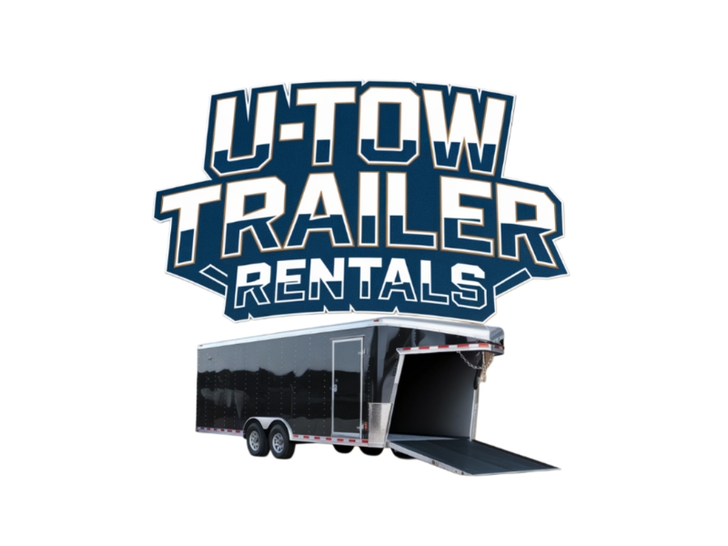 U-Tow Trailer Rentals logo design by D_king