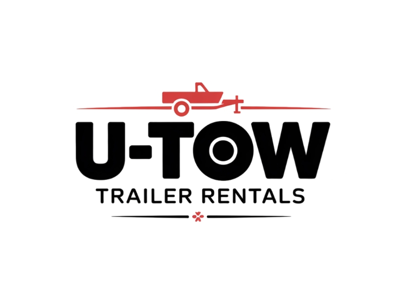 U-Tow Trailer Rentals logo design by D_king