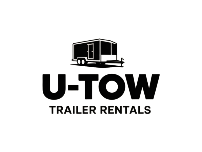 U-Tow Trailer Rentals logo design by D_king