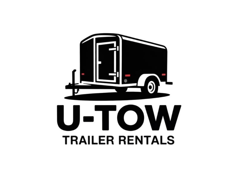 U-Tow Trailer Rentals logo design by D_king