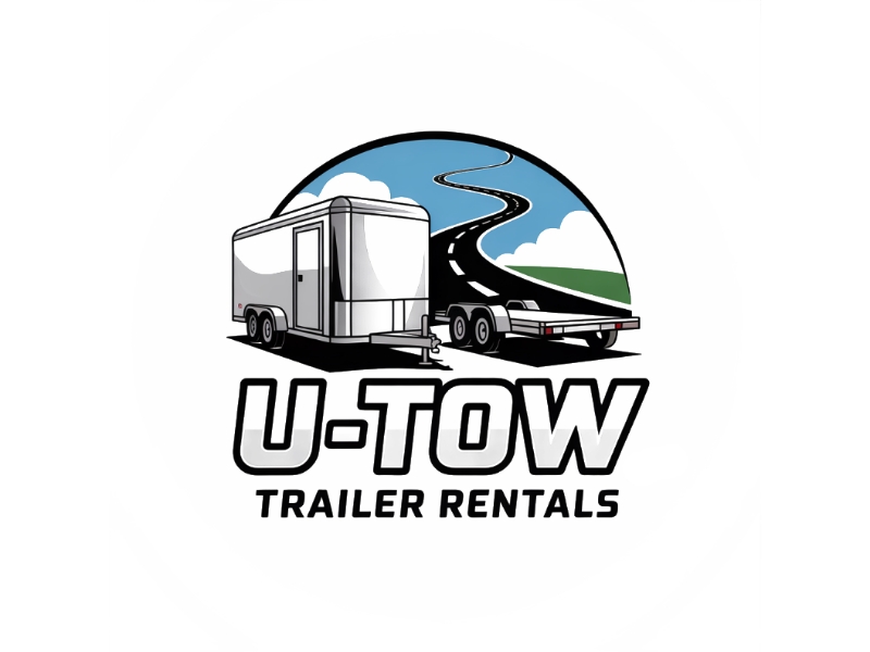 U-Tow Trailer Rentals logo design by D_king