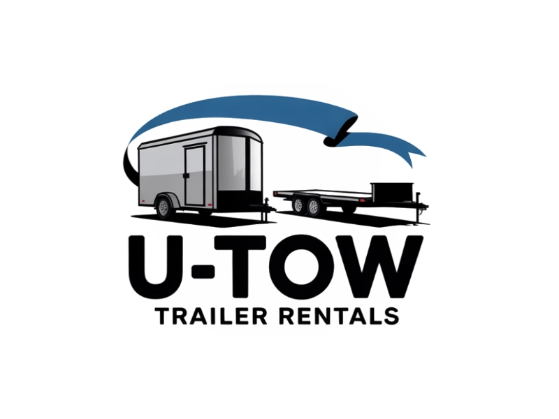 U-Tow Trailer Rentals logo design by D_king